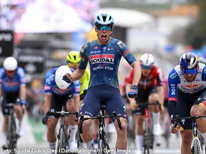 Paul Magnier impone su velocidad en Tavira y es el primer l�der de la Volta al Algarve