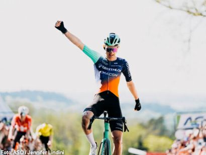 Flecha Valona: Paul Seixas: "El a�o pasado vi ganar a Pogacar por televisi�n.  Ahora estoy yo aqu�"