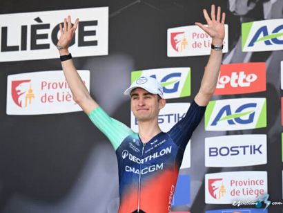 Lieja-Basto�a-Lieja: Paul Seixas: "Quer�a darlo todo y eso es lo que he hecho"