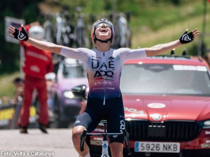 Paula Blasi gana en La Molina y se viste de l�der en la Volta a Catalunya Femenina