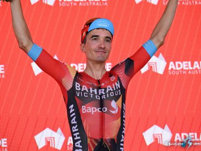 Tour Down Under: Pello Bilbao: "Lo cierto es que no podía hacer más"