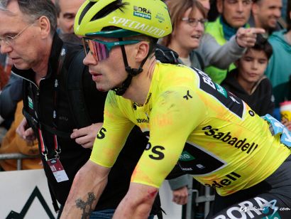 Primoz Roglic tomará la salida en la cuarta etapa de la Itzulia-Vuelta al País Vasco