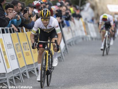 Volta a Catalunya: Primoz Roglic: "Me he sentido muy bien hasta el final"