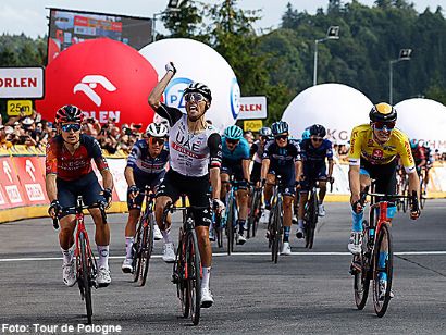 Vuelta a Polonia: Majka se impone en tercera etapa, Mohoric sigue líder