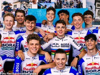 Lorenzo Finn lidera al Red Bull-Bora en busca del Tour del Porvenir
