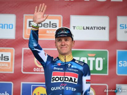 Amstel Gold Race: Remco Evenepoel: "Sin la caída y sin atacar en el esprint hubiera ganado"