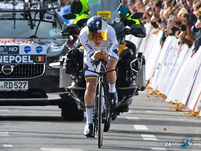 Remco Evenepoel gana la Crono de las Naciones con una exhibici�n marca de la casa