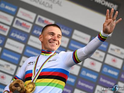 Mundial de Ciclismo: Remco Evenepoel: "Mi objetivo era venir aqu� y ganar"
