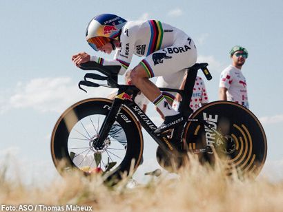 Remco Evenepoel vuela en la crono del Tour de Francia y Pogacar refuerza el maillot amarillo