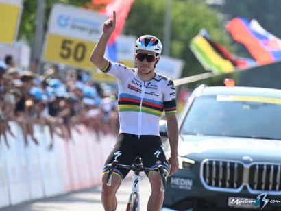 Tour de Suiza: Remco Evenepoel se impone en la séptima etapa en memoria de Gino Mäder