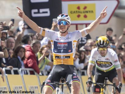 Volta a Catalunya: Remco Evenepoel: "Las bonificaciones me han hecho perder la Volta"