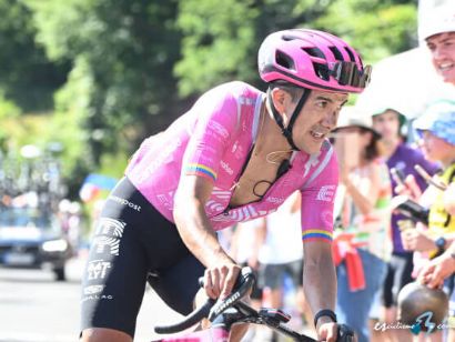 Richard Carapaz, premio a la combatividad en la 10� etapa del Tour de Francia