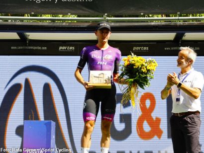 Vuelta a Burgos: Rodrigo Álvarez, premio de la combatividad en la primera etapa