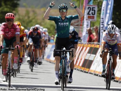 La Ruta de Occitania: Roger Adrià, nuevo líder tras ganar la mini segunda etapa