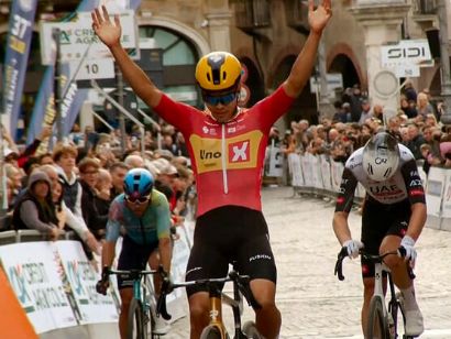 Sakarias Koller Lland se estrena en la Veneto Classic con un brillante final