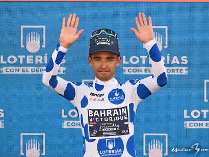 Vuelta a Espa�a: Santiago Buitrago: "No es f�cil pelear con Van Aert"