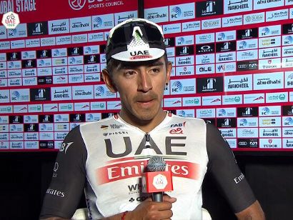 UAE Tour: Molano y Evenepoel, felices tras la cuarta etapa