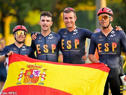 Arriortua-Aristi y Sans�-Teruel logran un hist�rico doblete espa�ol en el Mundial de Huntsville
