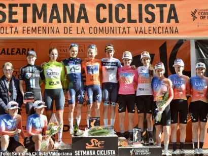 Justine Ghekiere se lleva la Setmana Ciclista Valenciana, Elise Uijen gana la última etapa
