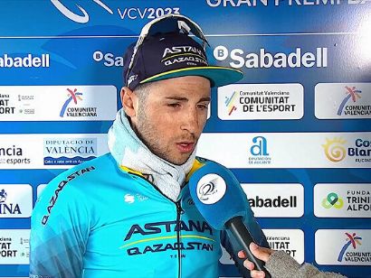Volta a la Comunitat Valenciana: Simone Velasco: "Es una victoria muy especial"