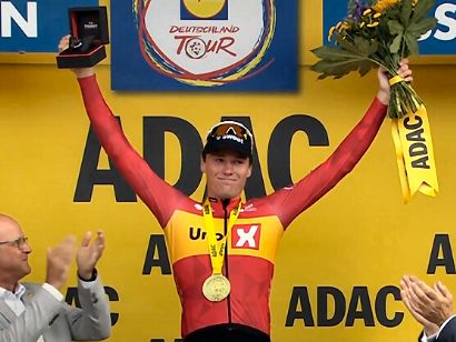 Søren Wærenskjold vuela en Essen y se convierte en el primer líder de la Vuelta a Alemania