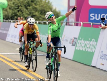Stefan�a S�nchez gana en Girardot y Diana Pe�uela conserva el liderato de la Vuelta a Colombia Femenina