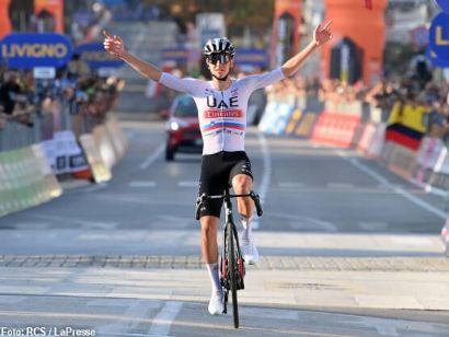 Il Lombardía: Tadej Pogacar: "Es un sueño ganar tres Lombardías consecutivos"