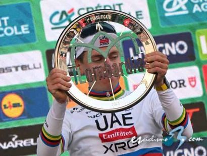 Il Lombarda: Tadej Pogacar: "Da increble para todos"
