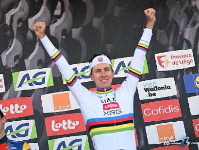 Lieja-Bastoña-Lieja: Tadej Pogacar: "No vi a Evenepoel en La Redoute y me motivó"