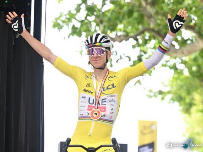 Tour de Francia: Tadej Pogacar cuenta ya "los kilómetros que quedan hasta París"