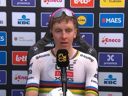 Tour de Flandes: Tadej Pogacar: "Esta victoria me motiva para la Par�s-Roubaix"