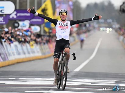 Tour de Flandes: Tadej Pogacar: "Es un día que nunca olvidaré"