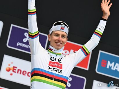 Tadej Pogacar: "Muy contento de volver al Tour de Flandes para defender el t�tulo"