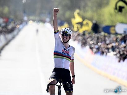 Tour de Flandes: Tadej Pogacar: "Esta victoria me motiva para la Par�s-Roubaix"