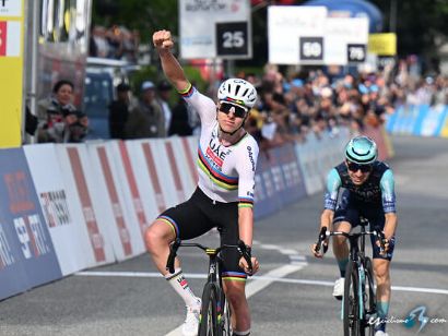 Tour de Romand�a: Tadej Pogacar: "La mejor defensa es un buen ataque"