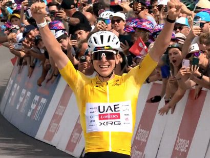 Tadej Pogacar destroza el Jaunpass y sentencia el Tour de Romand�a antes del final en Leysin