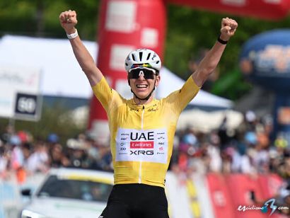Tadej Pogacar destroza el Jaunpass y sentencia el Tour de Romand�a antes del final en Leysin