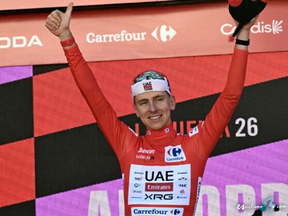 Vuelta a Espa�a: Tadej Pogacar, ante el desaf�o de vestir de rojo hasta Granada