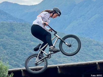 Teresa Fernndez-Miranda finaliza sptima en el Europeo de BMX Freestyle Park