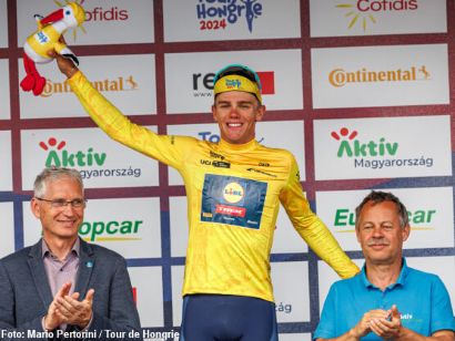 Thibau Nys hace suyo el Tour de Hungría, Wouter Poels la última etapa
