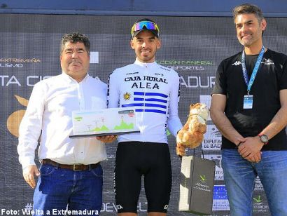 Vuelta a Extremadura: Thomas Silva gana la segunda etapa, Pablo Carrascosa nuevo líder