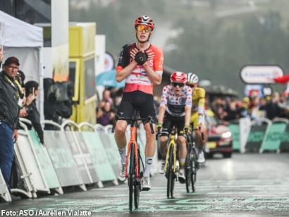Tour de Francia: Thymen Arensman, incrédulo: "He ganado a dos extraterrestres"