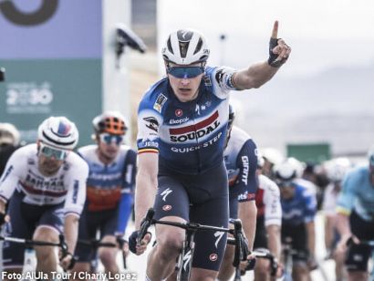 AlUla Tour: Tim Merlier gana la tercera etapa, Casper Van Uden recupera el liderato