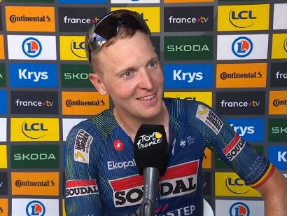 Tour de Francia: Tim Merlier: "Era una batalla muy dura para colocarse bien"