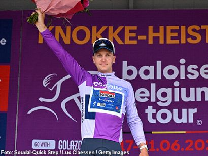 Tim Merlier gana la segunda etapa y se viste de l�der en la Vuelta a B�lgica 2026