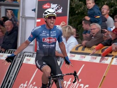 Tour de Valonia: Timo Kielich se anticipa al sprint en la tercera etapa y se viste de líder