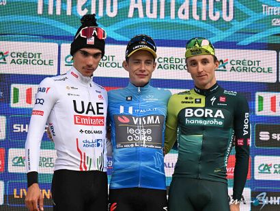 Jonas Vingegaard se lleva la Tirreno-Adriático y Jonathan Milan la última etapa