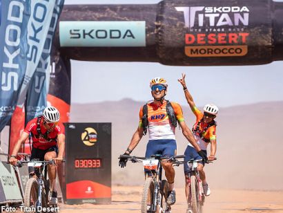 Castroviejo, Mat� y Pilar Fern�ndez, bazas del KH7 para repetir triplete en la Titan Desert Marruecos