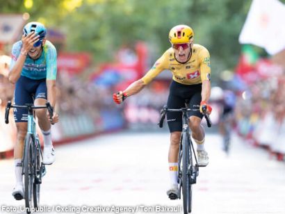 Vuelta a Espa�a: Tobias Halland Johannessen: "No s� qu� decir, estoy muy feliz"