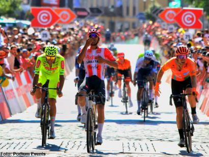 Volta a Portugal: Tomas Contte se impone en Fafe, Afonso Eulálio sigue líder